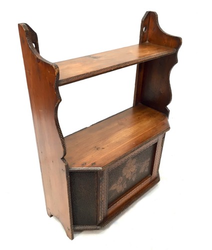 Antique wooden poker - wooden, work