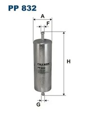 Fuel filter In-Line Filter PP