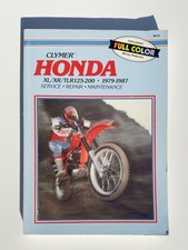 Clymer M318 Honda XL/XR/TLR