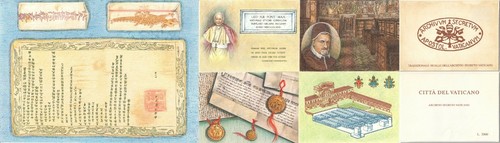 Vatican postcards secret - postcards,