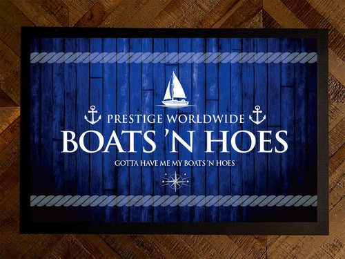 Boats hoes boat door mat - door,