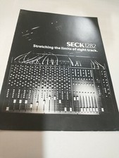 BROCHURE ADVERT VINTAGE SECK MIXING DECK MODEL 1282 8 TRACK RECORDING FC21 #38