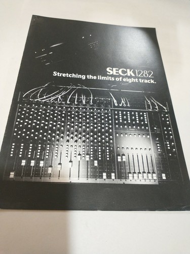 Brochure advert vintage seck - brochure,