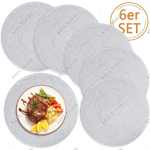 Set round placemat - set, of