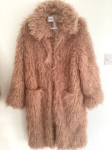 Dusty pink shaggy - dusty,