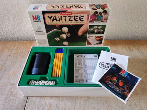 Vintage games yahtzee - mb, dice