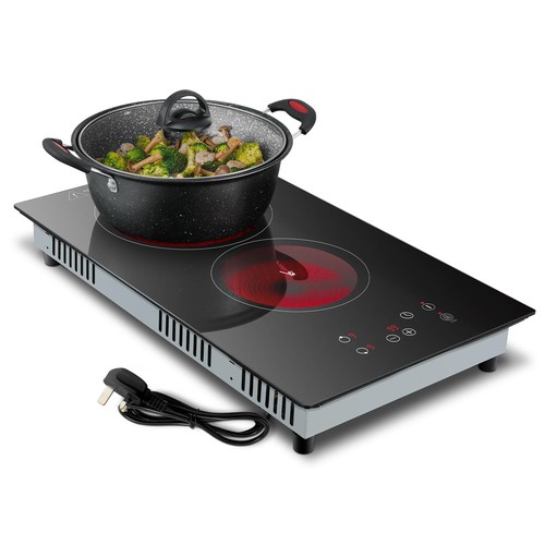 Double induction hob - double, electric