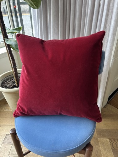 Oka vellus velvet cushion - vellus,