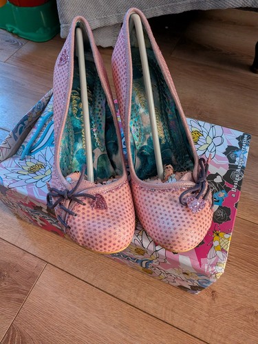 Irregular choice pink hearts - pink,