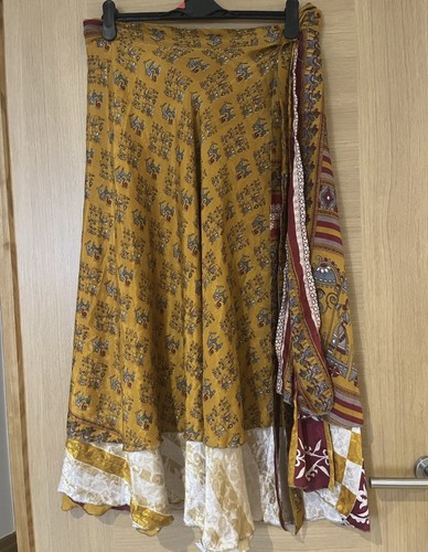 Recycled silk saree - recycled,