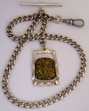 Antique solid silver pocket