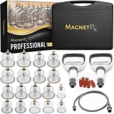 MagnetRX Professional Cupping Body Massage & Relaxation Kit Set for Home Use