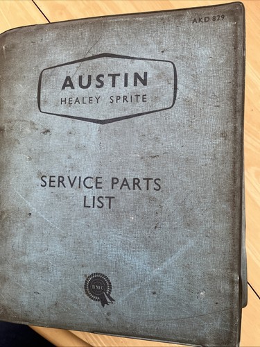Austin healey sprite service - healey,