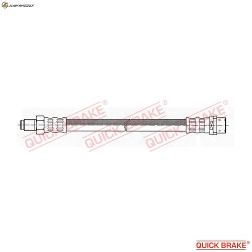 Brake hose 098 - brake, for