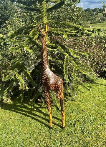 African hand carved wooden - african,