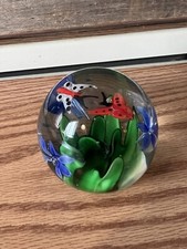 Glass Paperweight Collectible