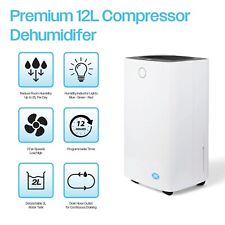 Prem-I-Air 12L Compressor Dehumidifier Quiet Operation