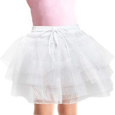 Little Girls Petticoat Childs Short Hoopless Underskirt