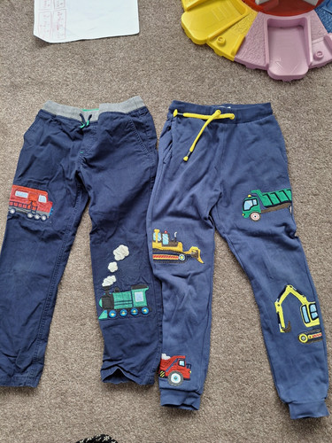 Mini boden boys blue jogger - boden,
