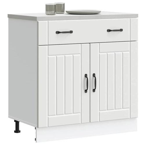 Modern wooden kitchen base - kitchen,