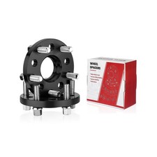 2x 20mm Hubcentric Black Wheel