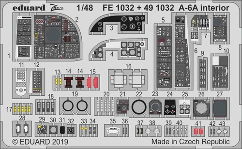 Eduard fe1032 etched aircraft - eduard,