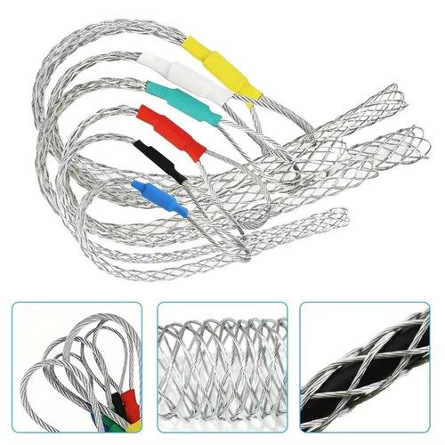 Cable pulling socks - cable, grips