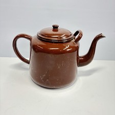 XXL Teapot Brown Vintage