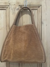 ASOS Tan Suede Leather Tote