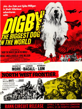 Cinema/TV Today Advert Digby the Biggest Dog in the World 1974 Jim Dale