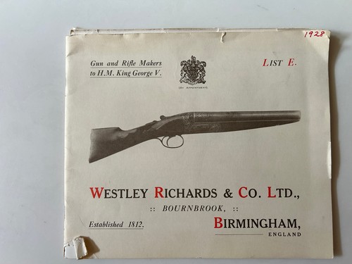 Westley richards ltd - richards, co.
