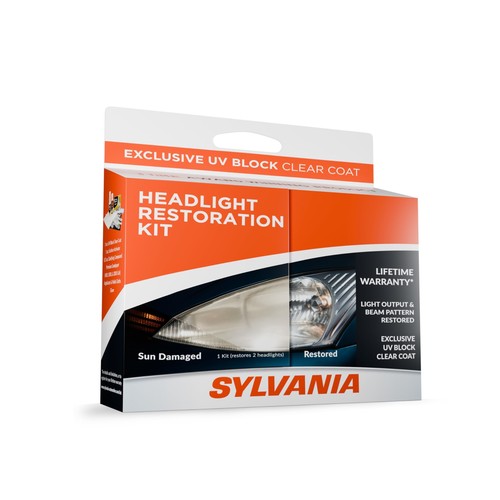 Sylvania headlight restoration - headlight,