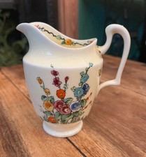 Crown Staffordshire Hollyhocks