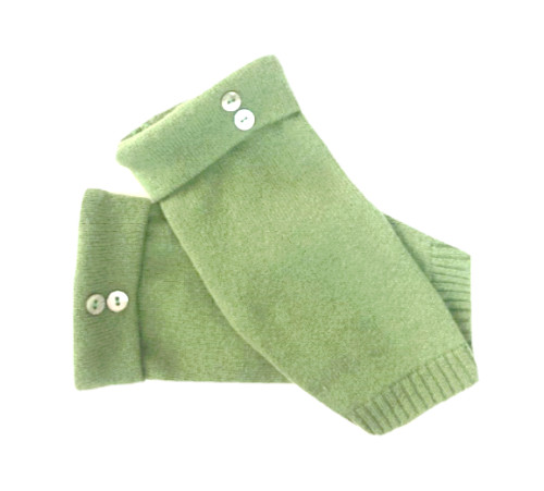 Fingerless gloves green 100 - gloves,