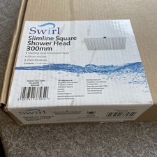 Swirl Slimline Square Shower