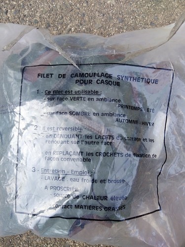 French army gulf war - war, helmet