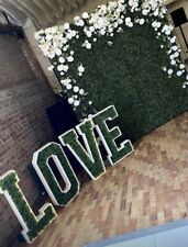 DD Events - Artificial Flower Wall Party/Wedding Backdrops (Hire) 