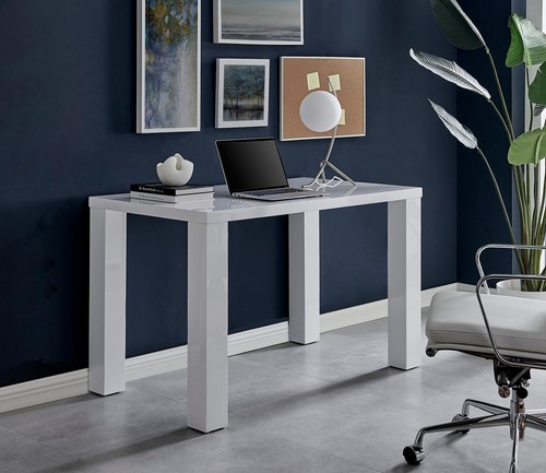 Pivero white high - high, gloss