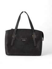 Ladies GUESS Black Faux Leather Small Handbag C51