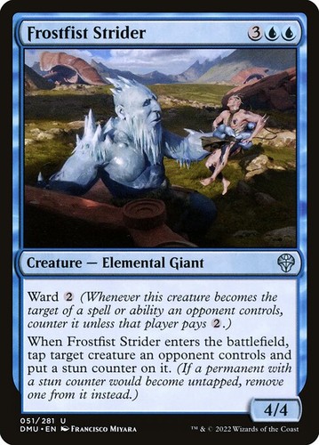 Mtg frostfist strider - strider, (051)
