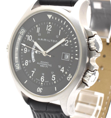 Hamilton khaki h776150 black - khaki,