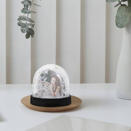 Silver mini snow - snow, globe