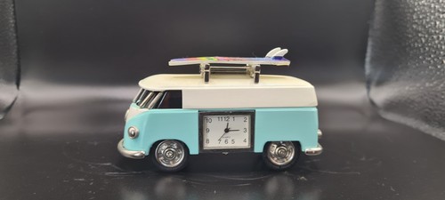 Metal surf van clock - surf,