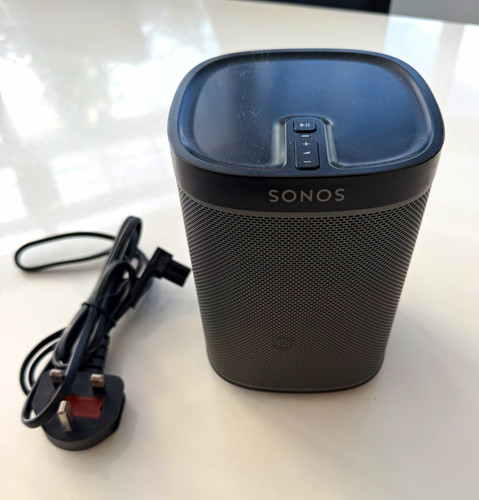 Sonos play speaker black - sonos, speaker,