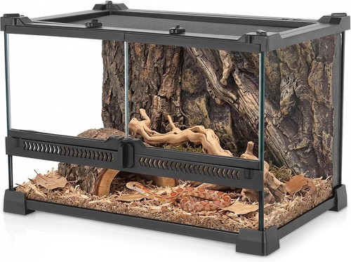 Reptile glass terrarium - glass,