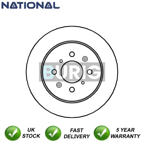 Brake disc rear burig fits - disc,