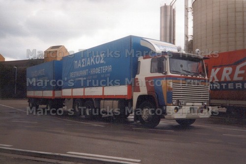 Truck photo scania 141 drawbar - photo,