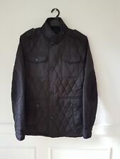 "JEFF BANKS "Sz SMALL,BLACK QUILT JACKET ,ARMPIT TO ARMPIT 19 in, SMART CASUAL. 