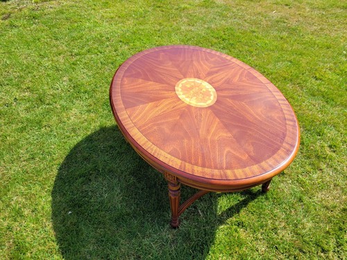 Vintage mahogany coffee table - vintage,