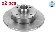 X2 PCS REAR BRAKE DISC ROTOS